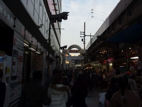 こうして甚之助さんとご一緒にアメ横を歩き、上野駅に向かいました。