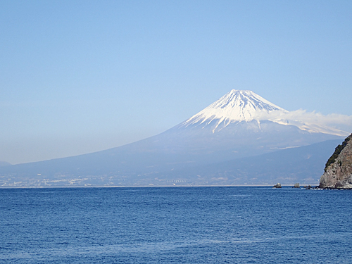 冬らしい富士山