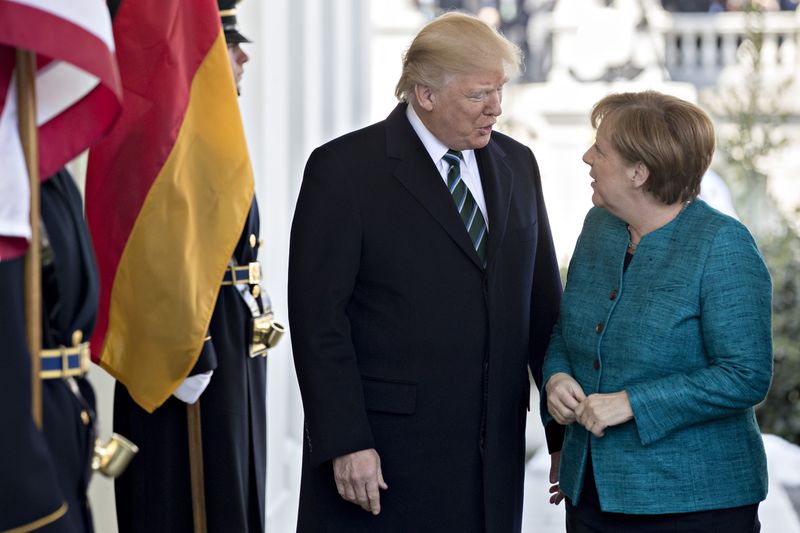 trump Merkel 3.2017