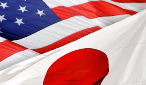 US Japan flag
