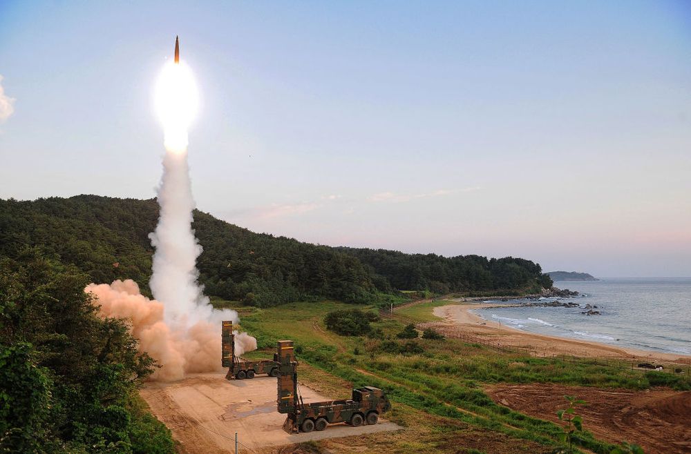 korea fires missile