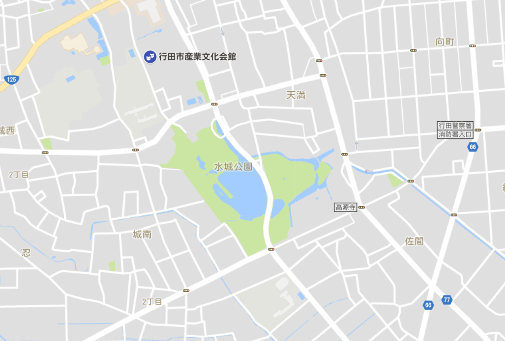 行田地図