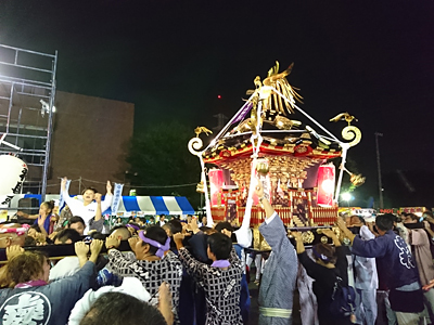 2017年　あやせ大納涼祭 神輿パレード