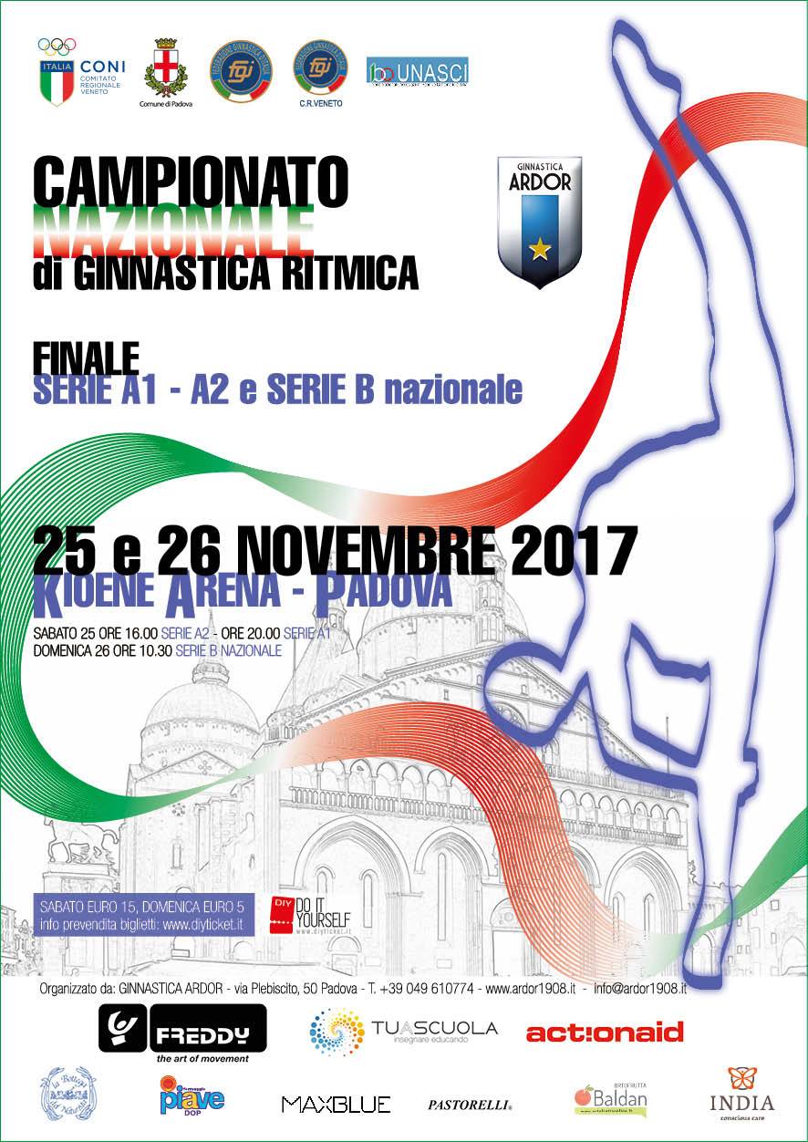 Italian Serie A Padova 2017 poster