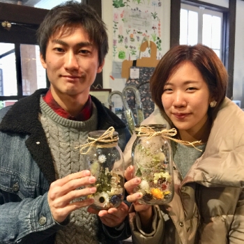 テラリウム作り体験 栃木県那須町 コピスガーデン