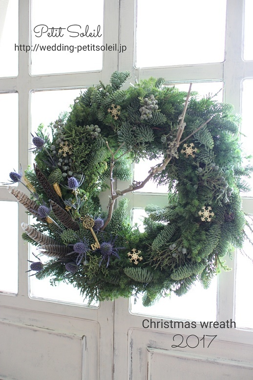クリスマスリース　Christmas wreath