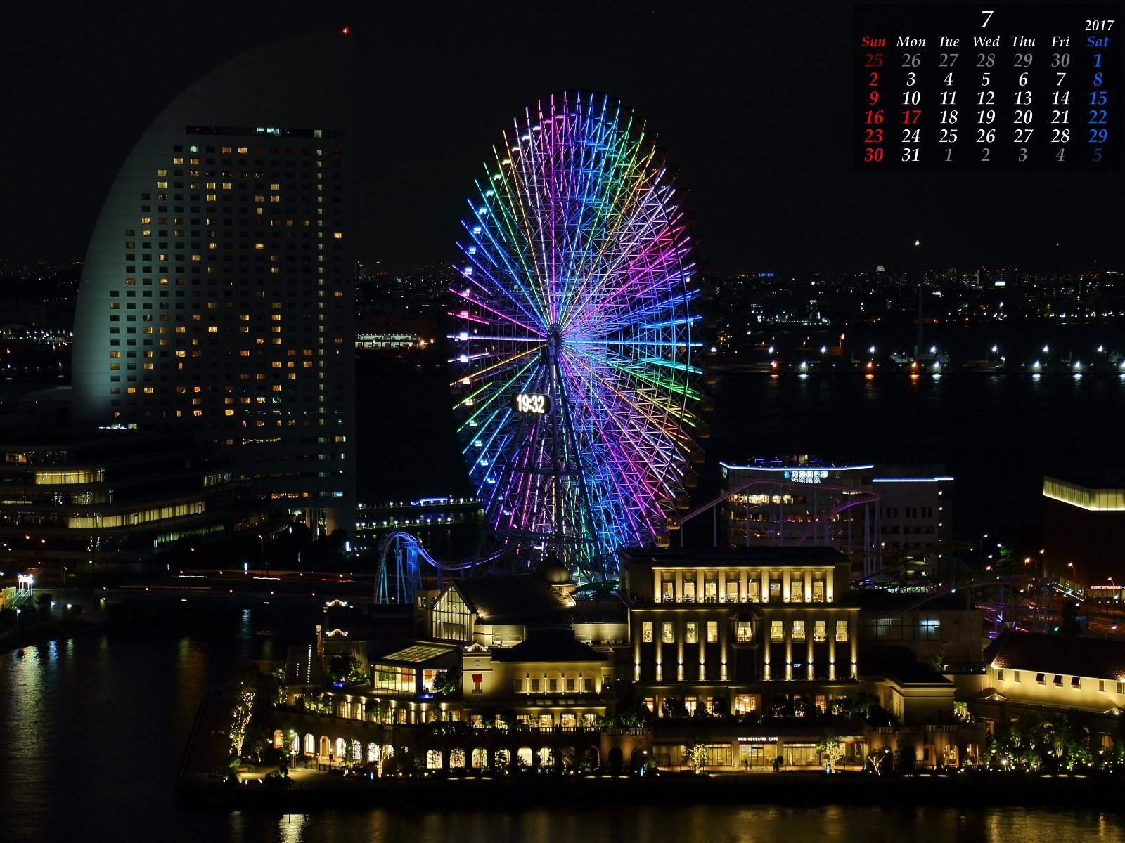東京写真館 17年7月 無料壁紙カレンダー モバイルカレンダー